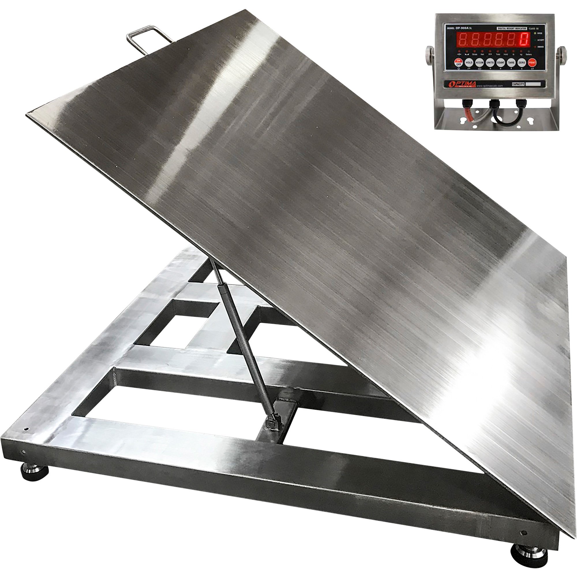 Optima Scale Lift-Up Wash-Down Floor Scale